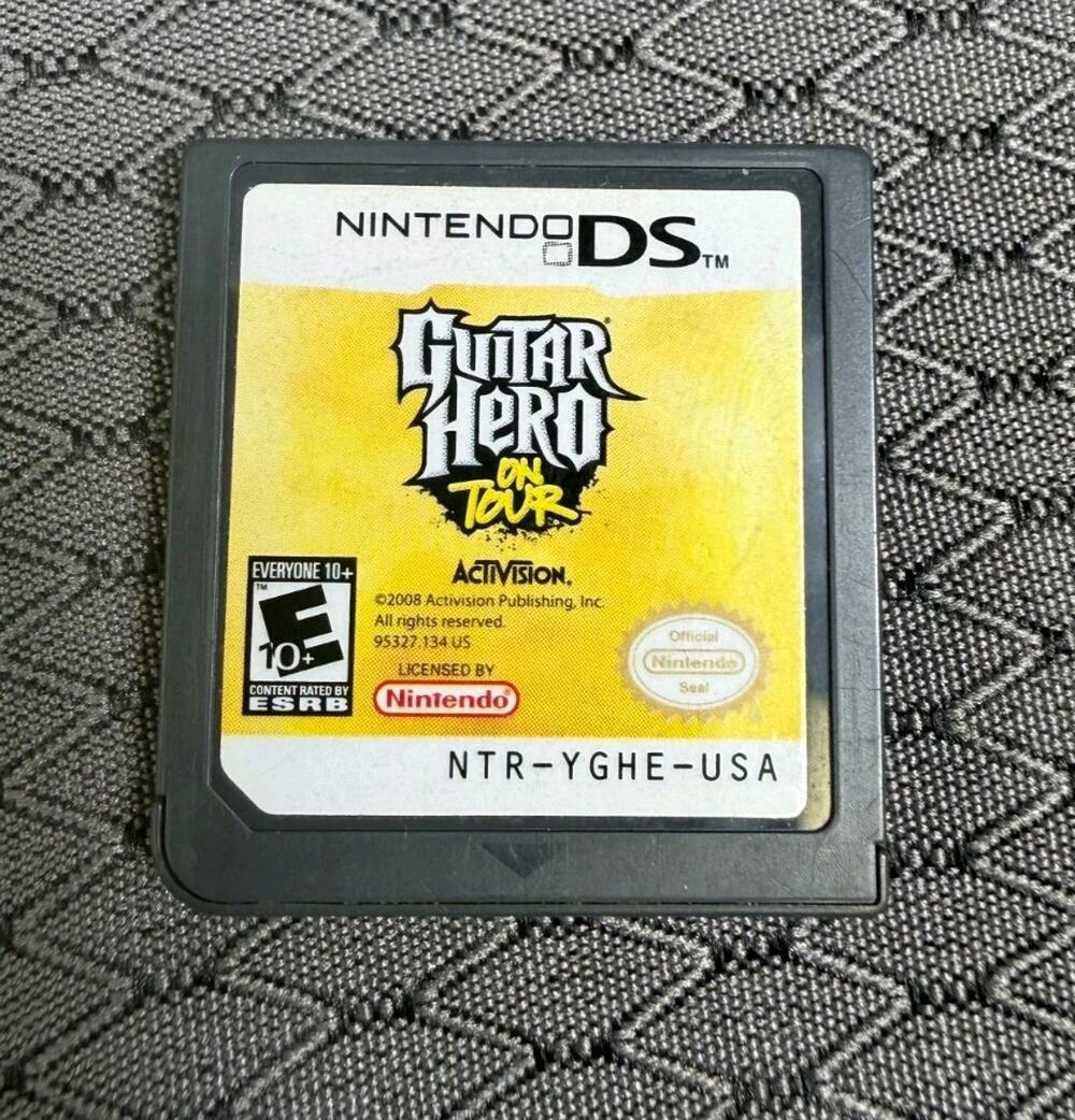 Guitar Hero “On Tour” 2008 Nintendo DS Game Cartridge Only